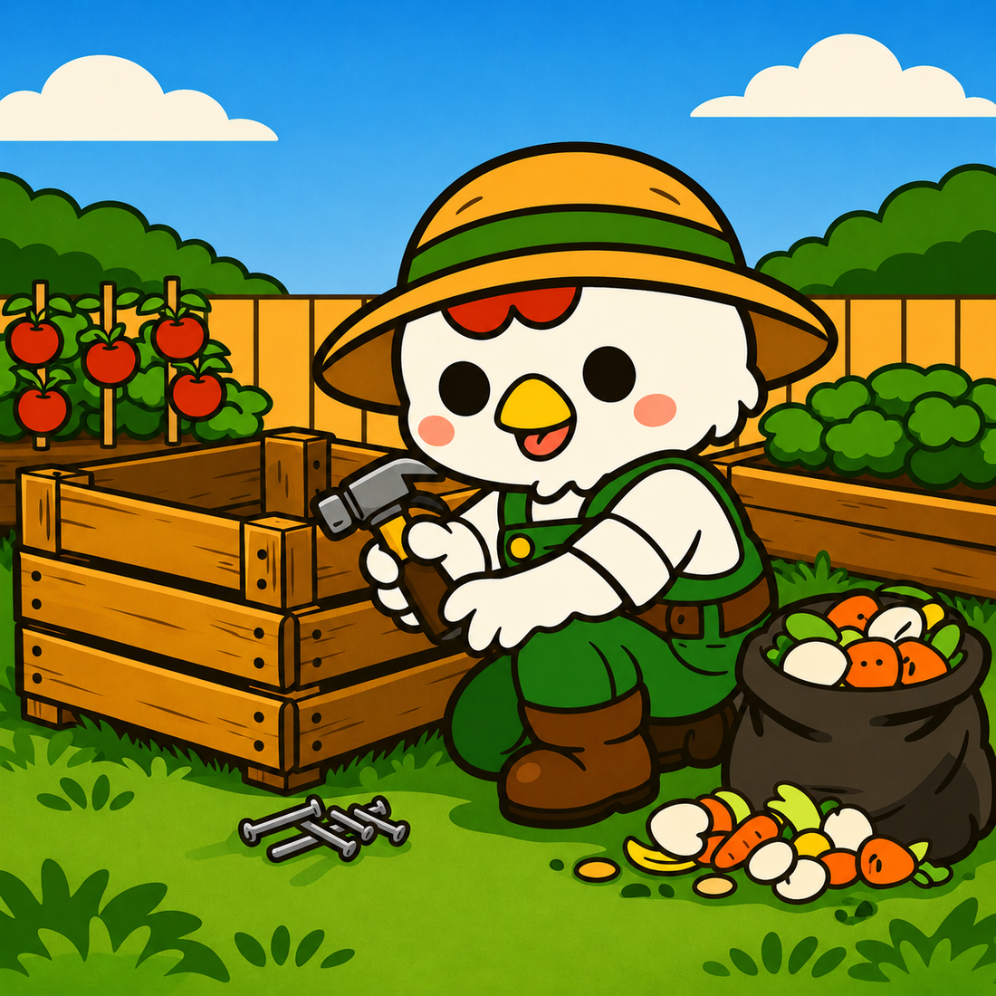 How to Build a Simple Compost Bin From Scratch (Step-by-Step for Beginners)