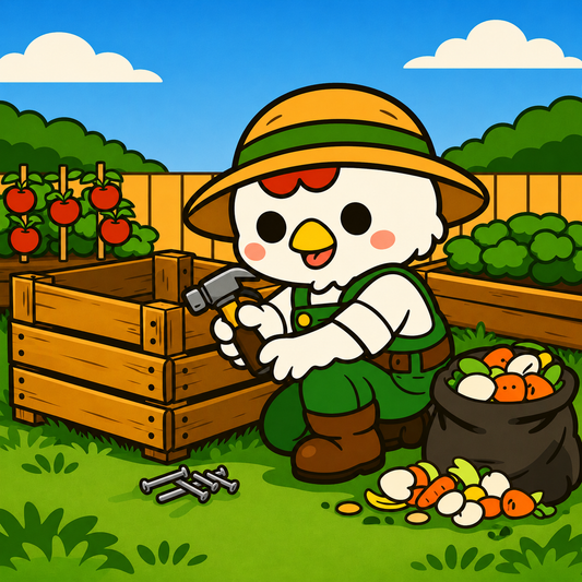 How to Build a Simple Compost Bin From Scratch (Step-by-Step for Beginners)