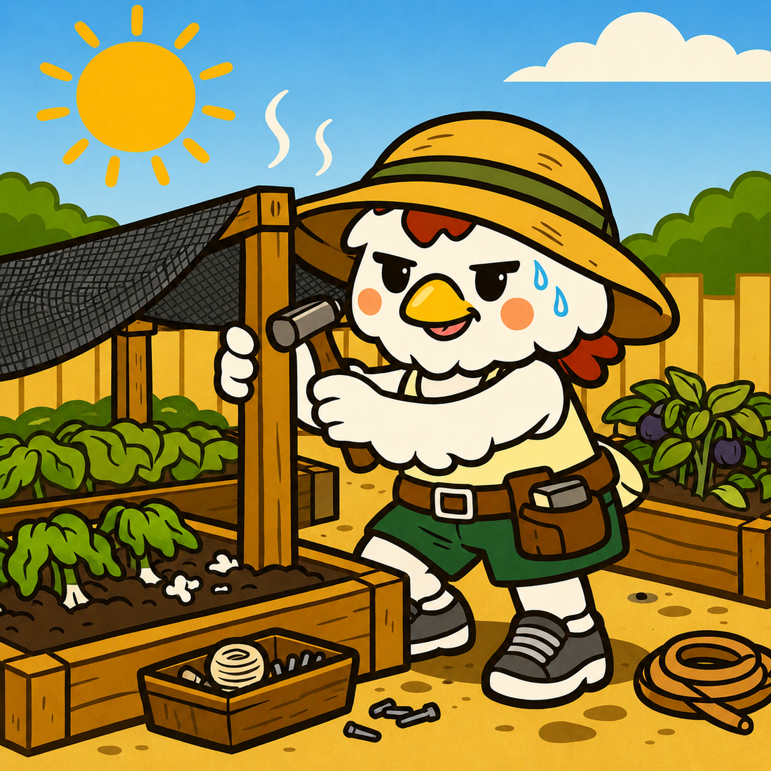 How to Shade Your Garden Without Killing Your Yield