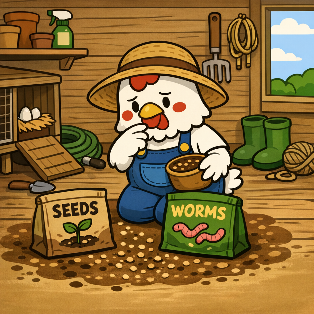 The Best Healthy Treats for Chickens (Especially in the Texas Heat)