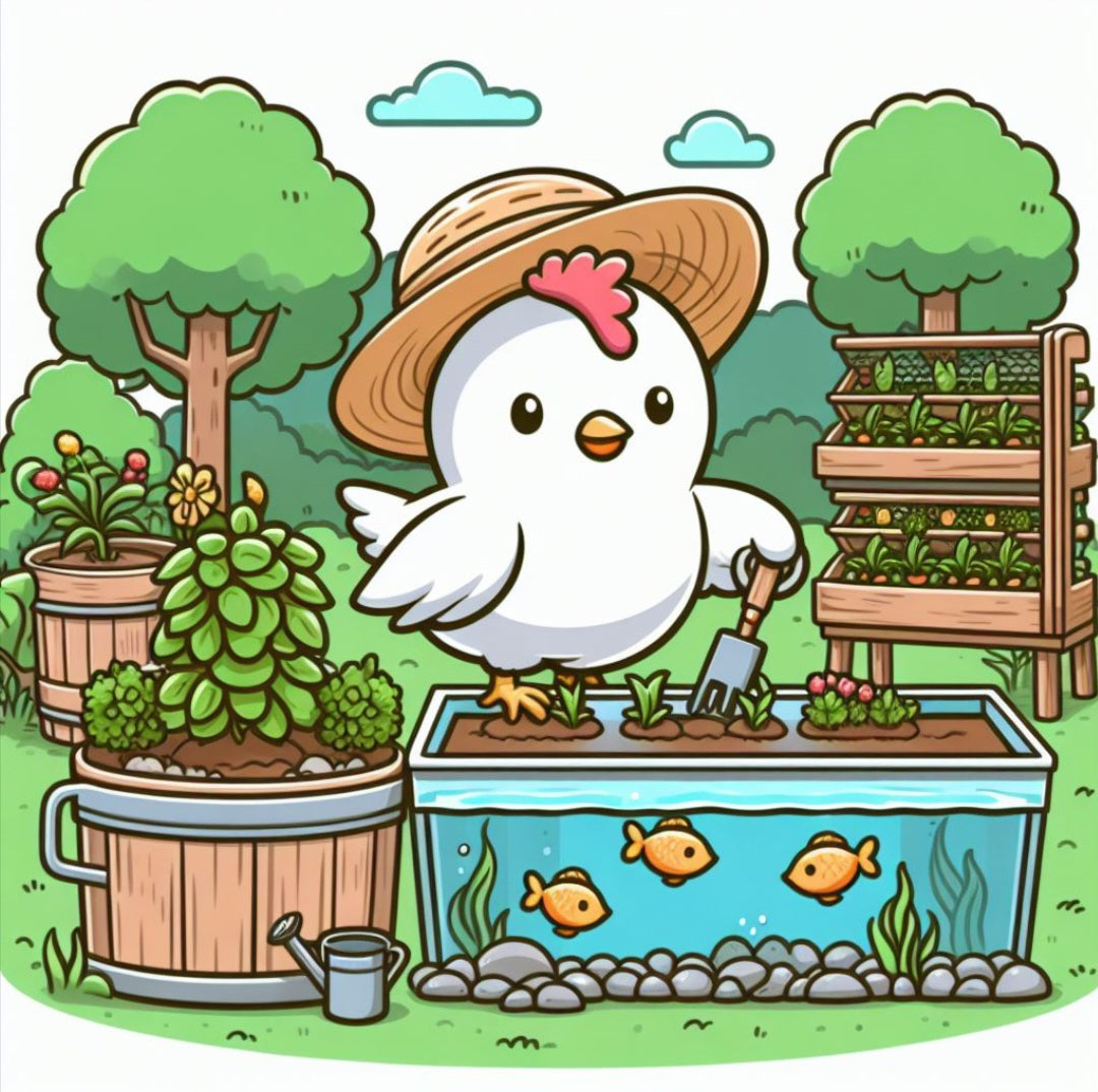 Aquaponics - raising fish and gardening