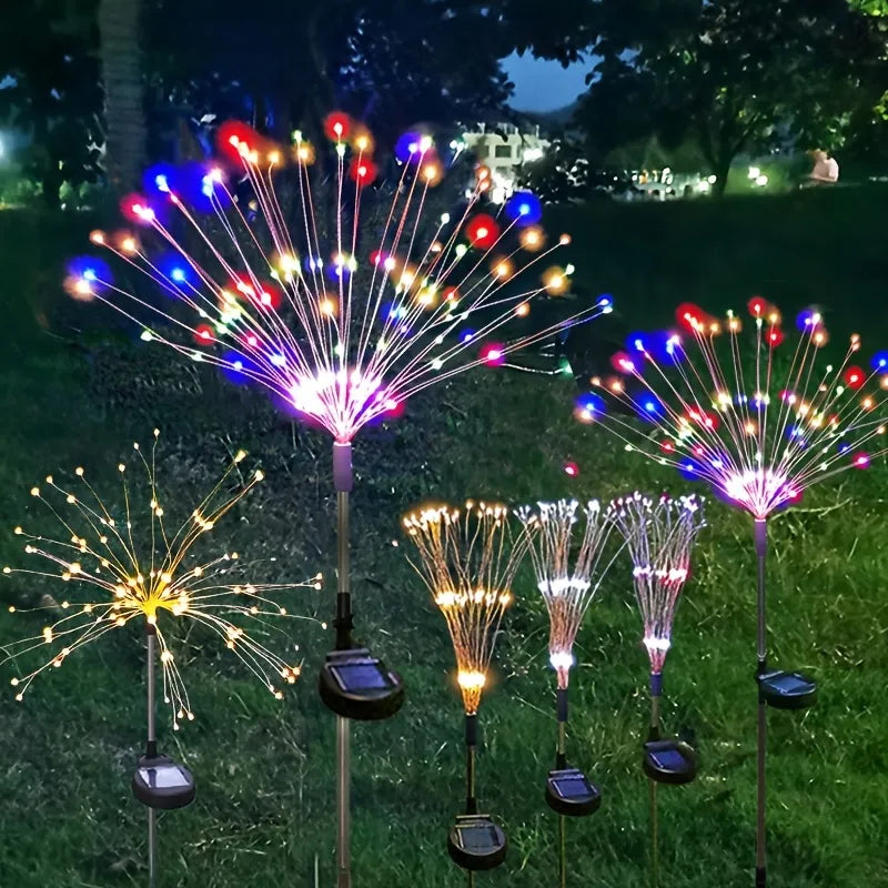 Firework Garden Lights