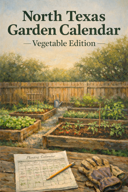 North Texas Vegetable Garden Planting Calendar