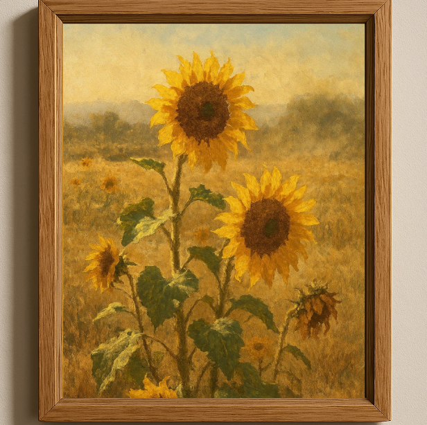 Texas Heirloom Garden Wall Art Set – Botanical Farmhouse Bundle of 3 Prints