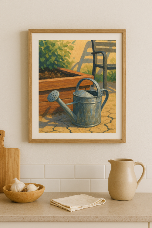 Backyard Garden Wall Art Bundle – Vertical Vegetable Prints