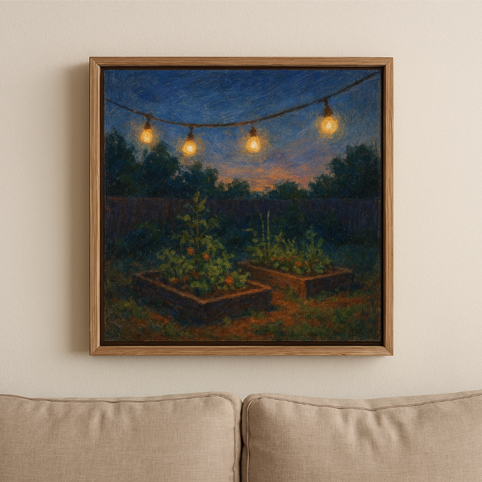 Patio & Garden Corners Wall Art Bundle – Square Modern Farmhouse Garden Prints