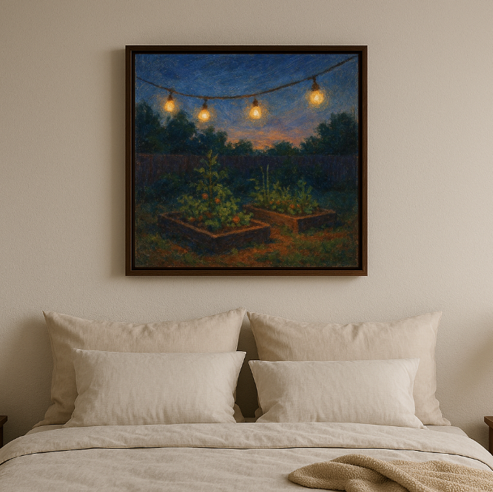 Patio & Garden Corners Wall Art Bundle – Square Modern Farmhouse Garden Prints