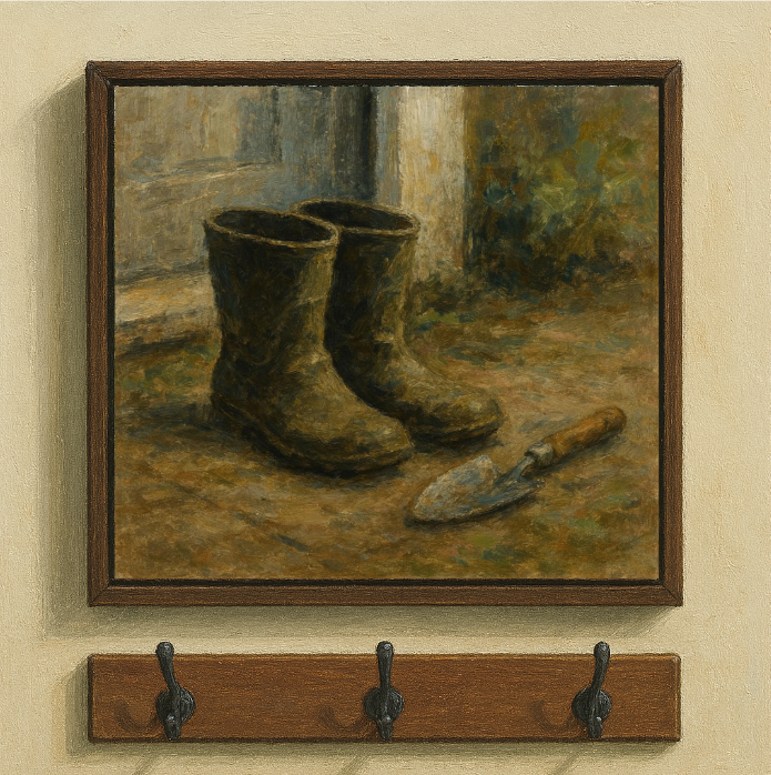 Patio & Garden Corners Wall Art Bundle – Square Modern Farmhouse Garden Prints